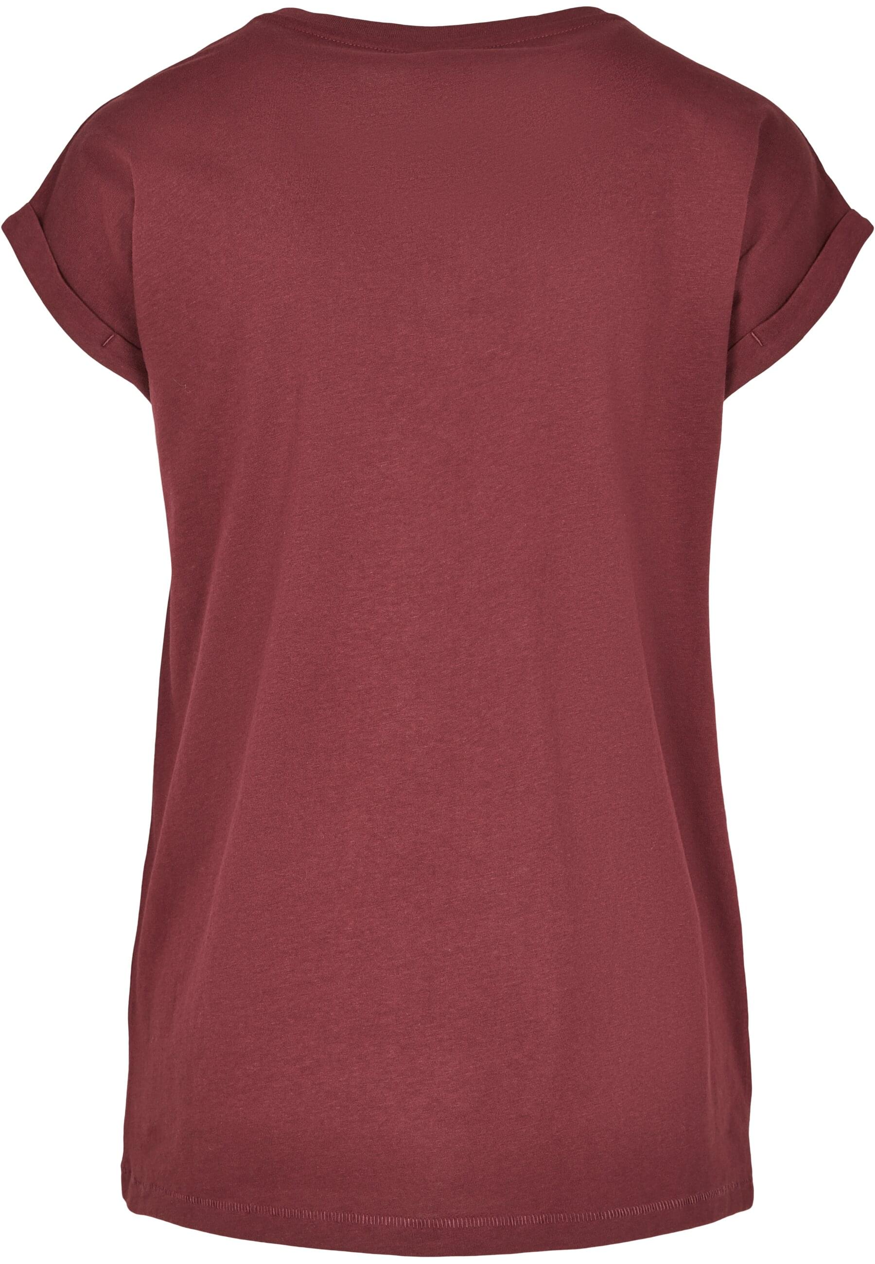 URBAN CLASSICS Kurzarmshirt "Urban Classics Damen Ladies Extended Shoulder günstig online kaufen