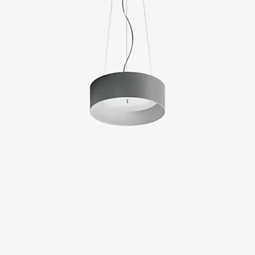 Artemide Tagora Pendelleuchte LED, grau/weiß - ø57 cm - Integralis günstig online kaufen