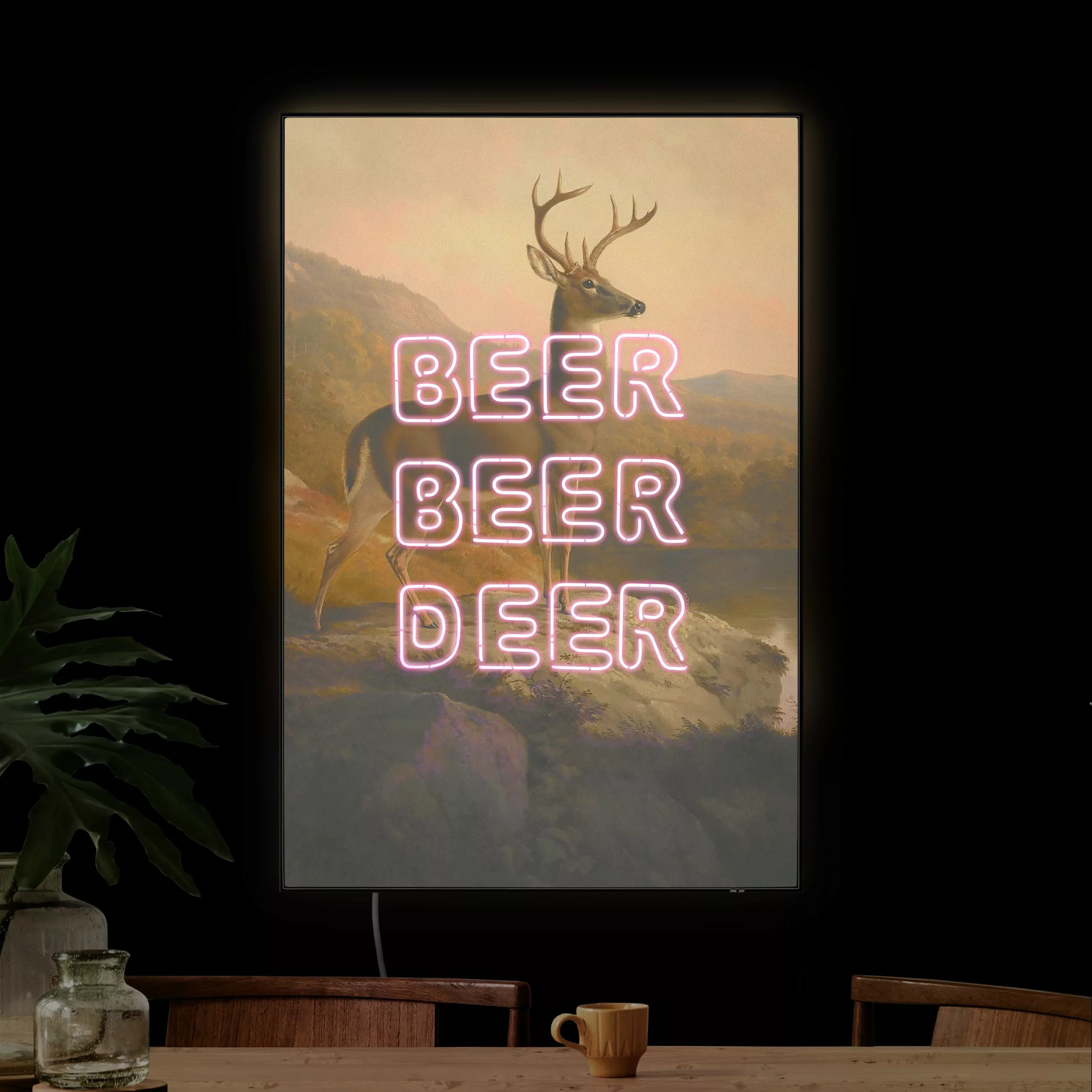 LED-Wechselbild Beer Beer Deer günstig online kaufen