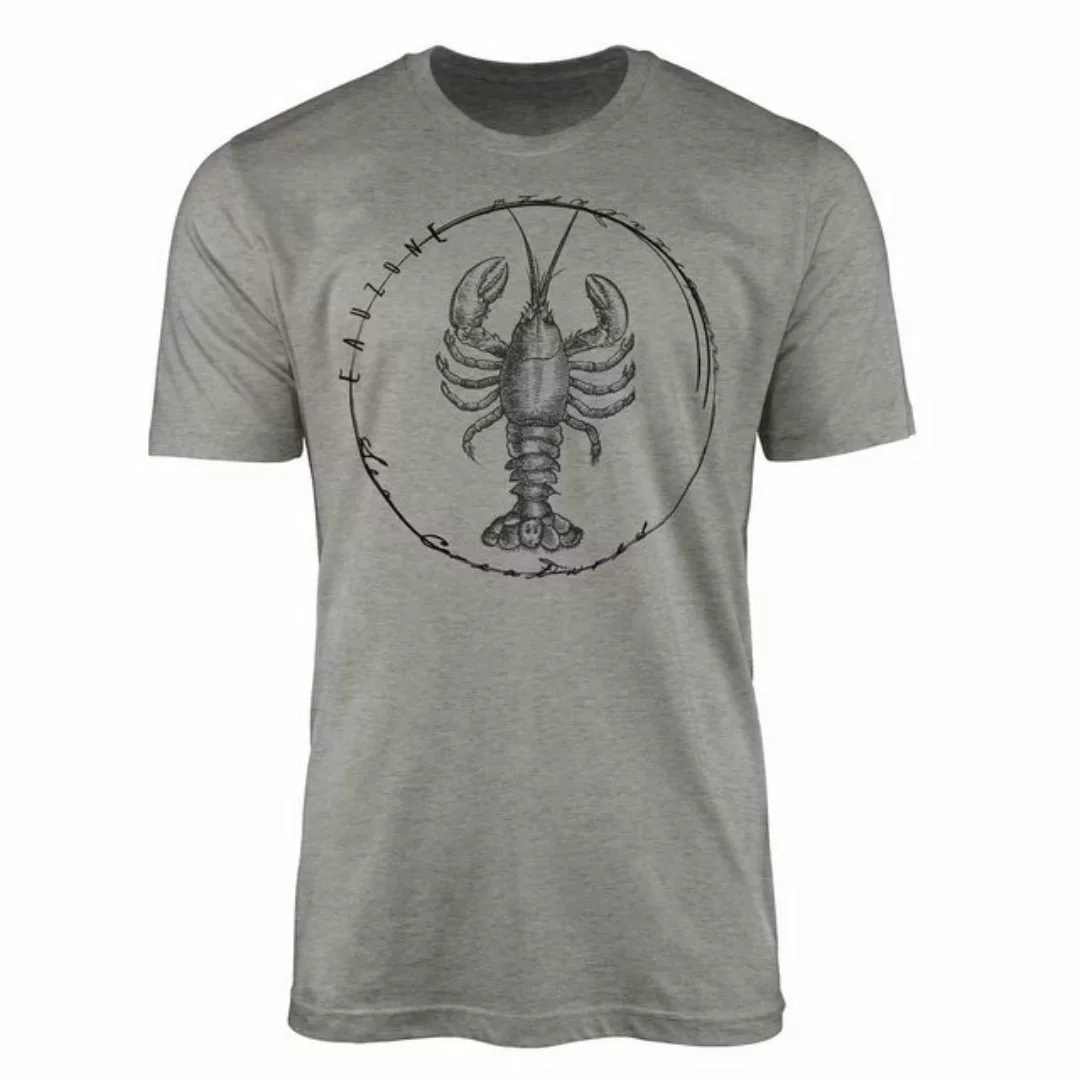 Sinus Art T-Shirt T-Shirt Tiefsee Fische - Serie: Sea Creatures, feine Stru günstig online kaufen