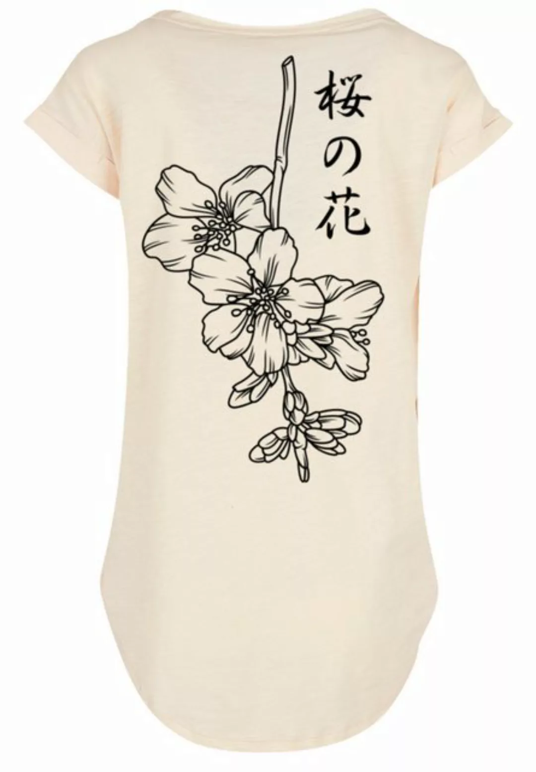 F4NT4STIC T-Shirt Japan Flower Print günstig online kaufen