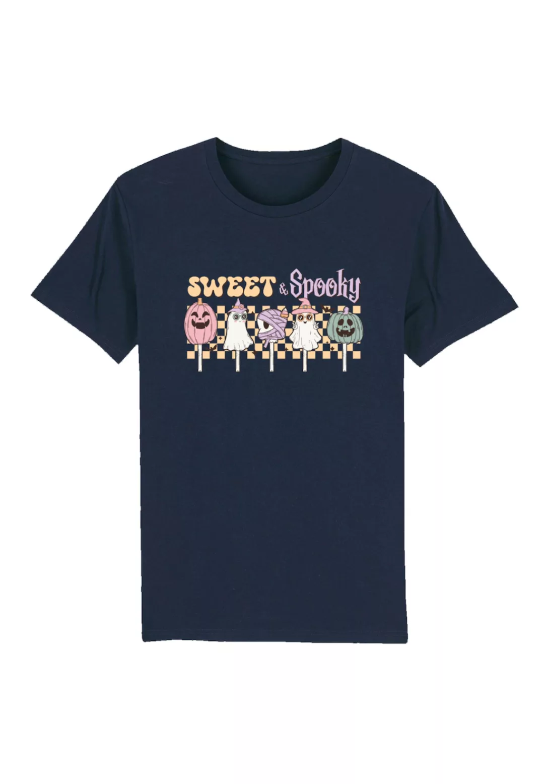 F4NT4STIC T-Shirt "Retro Halloween Sweet & Spooky", Premium Qualität, Hallo günstig online kaufen