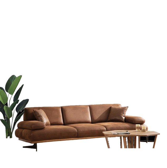 JVmoebel 4-Sitzer Viersitzer Sofa Couch Modern Design Stoff Luxus Wohnzimme günstig online kaufen