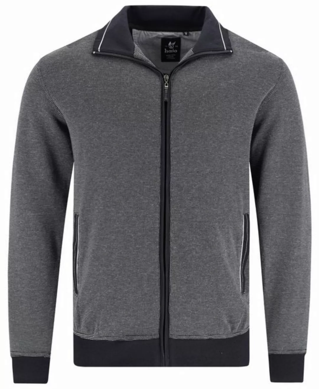 Hajo Sweatjacke Herren Sweatjacke (1-tlg) Modisches Design günstig online kaufen