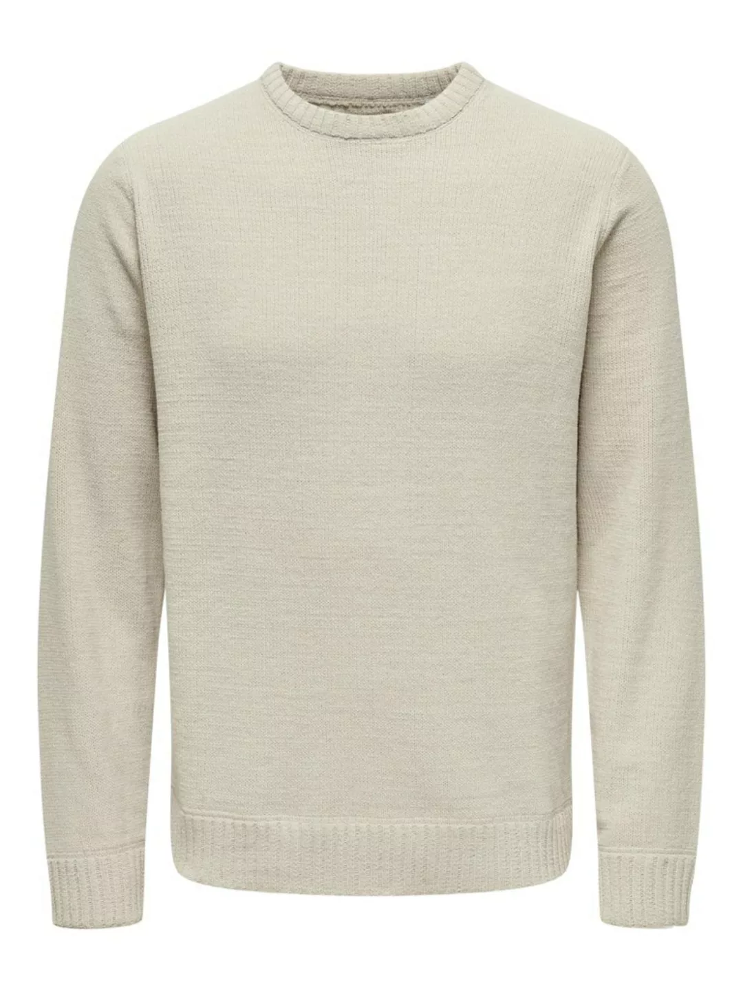 ONLY & SONS Strickpullover "ONSETHAN LIFE REG 7 CREW KNIT" günstig online kaufen