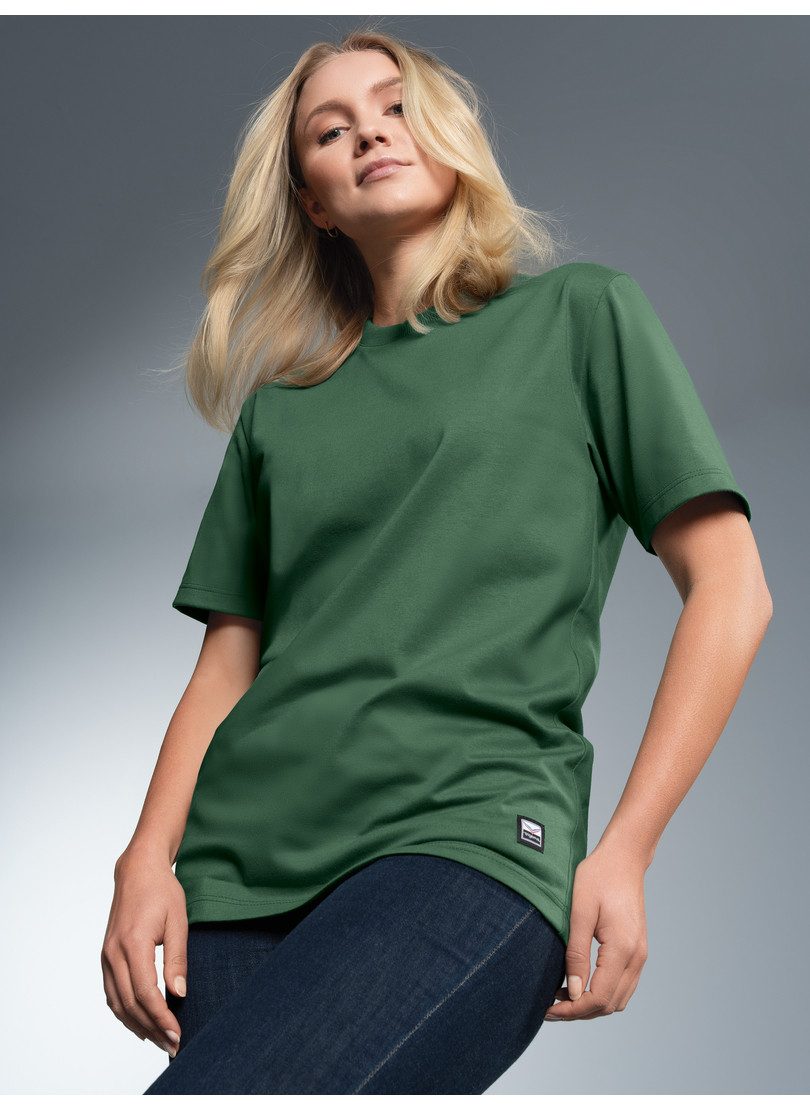 Trigema T-Shirt "TRIGEMA Heavy T-Shirt aus 100% recycelter Baumwolle", (1 t günstig online kaufen