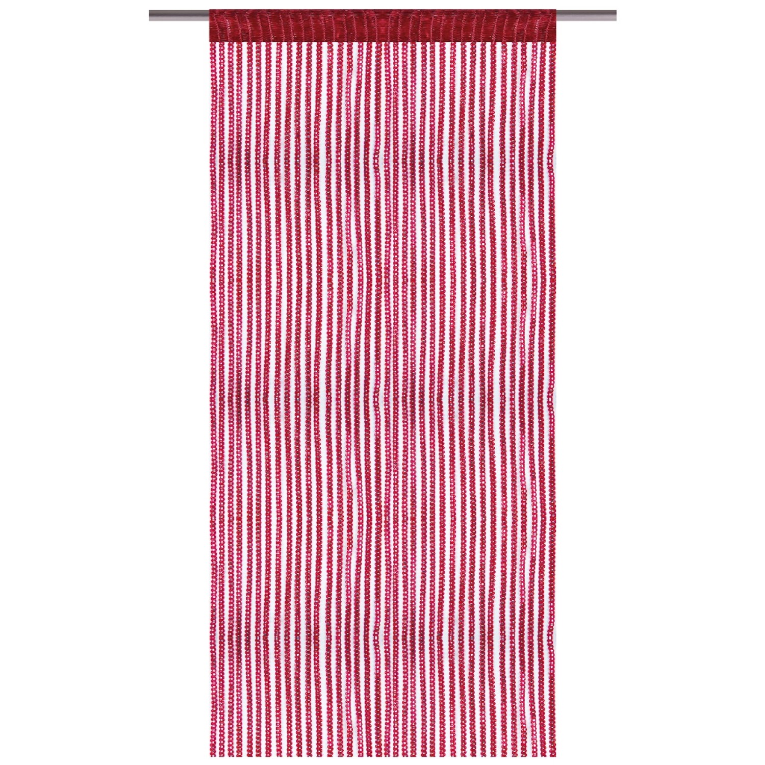 Bestlivings Fadenvorhand Fadengardine Vorhang Gardine Rot  140 cm x 250 cm günstig online kaufen