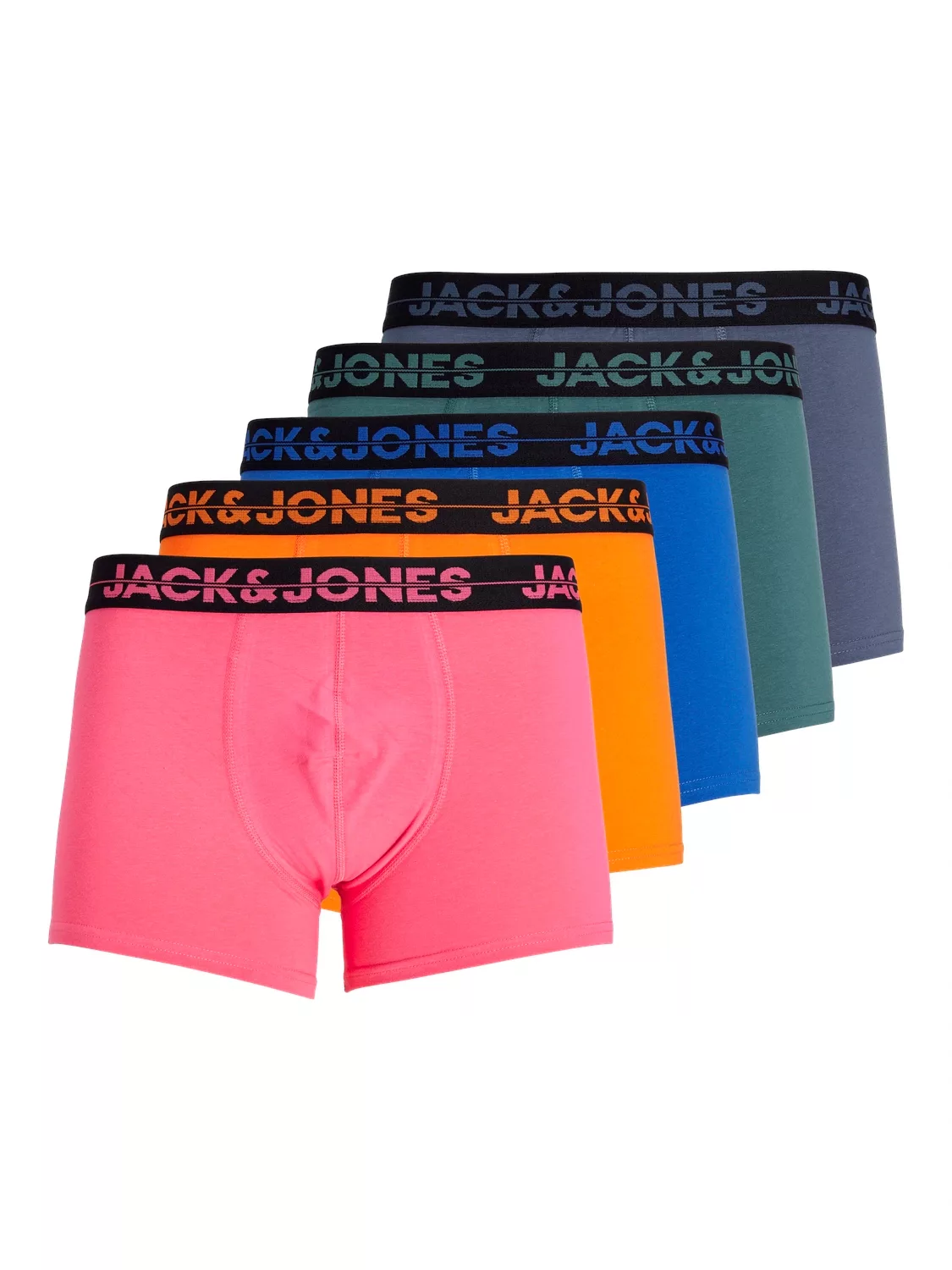 Jack & Jones Boxershorts "JACSETH SOLID TRUNKS 5 PACK", (Packung, 5 St.) günstig online kaufen