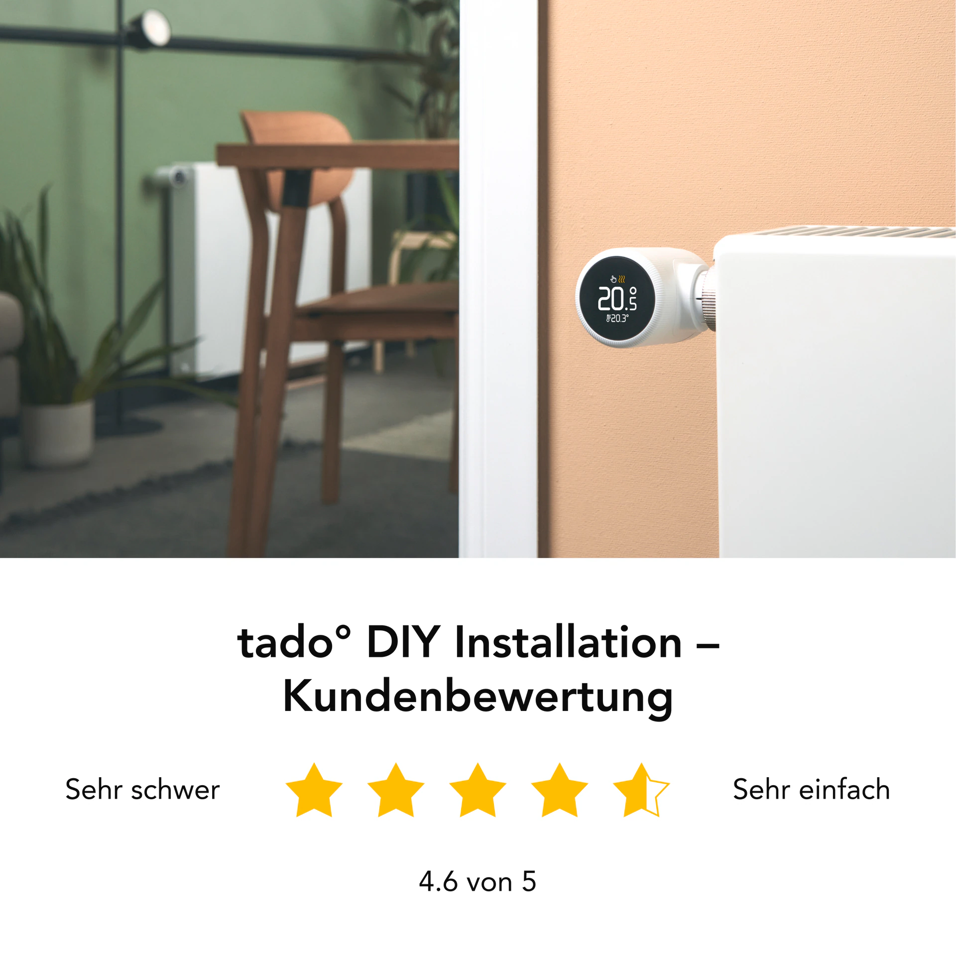 Tado Heizkörperthermostat »Bridge + 6x Smartes Heizkörperthermostat (Line X günstig online kaufen