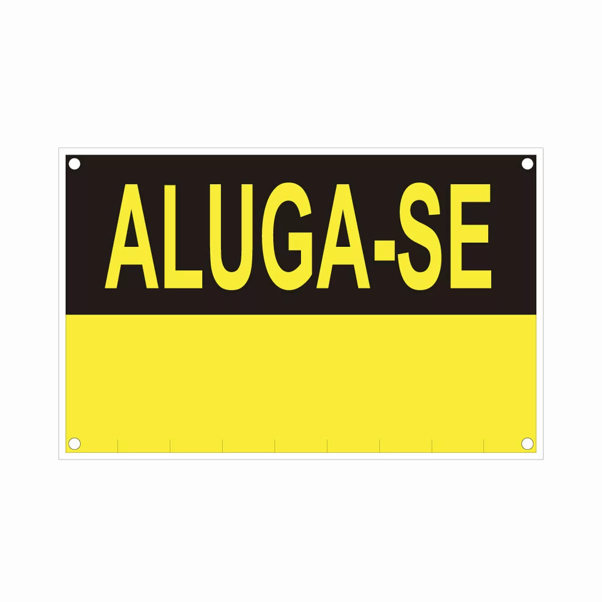 Schild Normaluz Aluga-se Pvc (45 X 45 X 70 Cm) günstig online kaufen