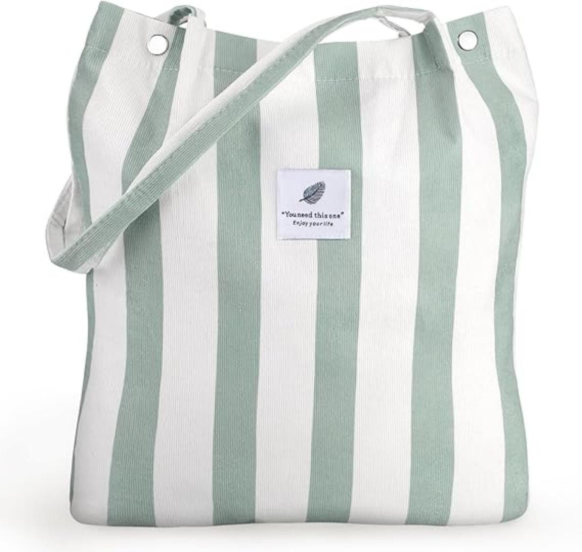 Coonoor Schultertasche Damen Grosse Kapazität Canvas günstig online kaufen