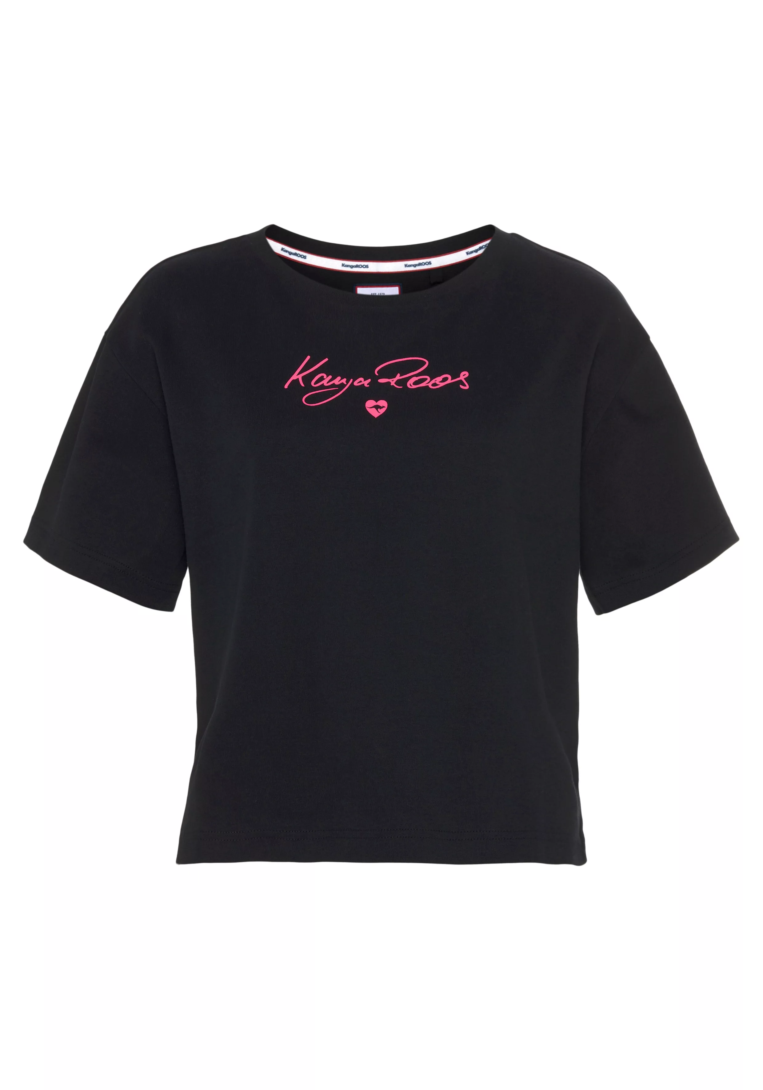 KangaROOS Sweatshirt in moderner Kurzarmform und großem Markenschriftzug günstig online kaufen