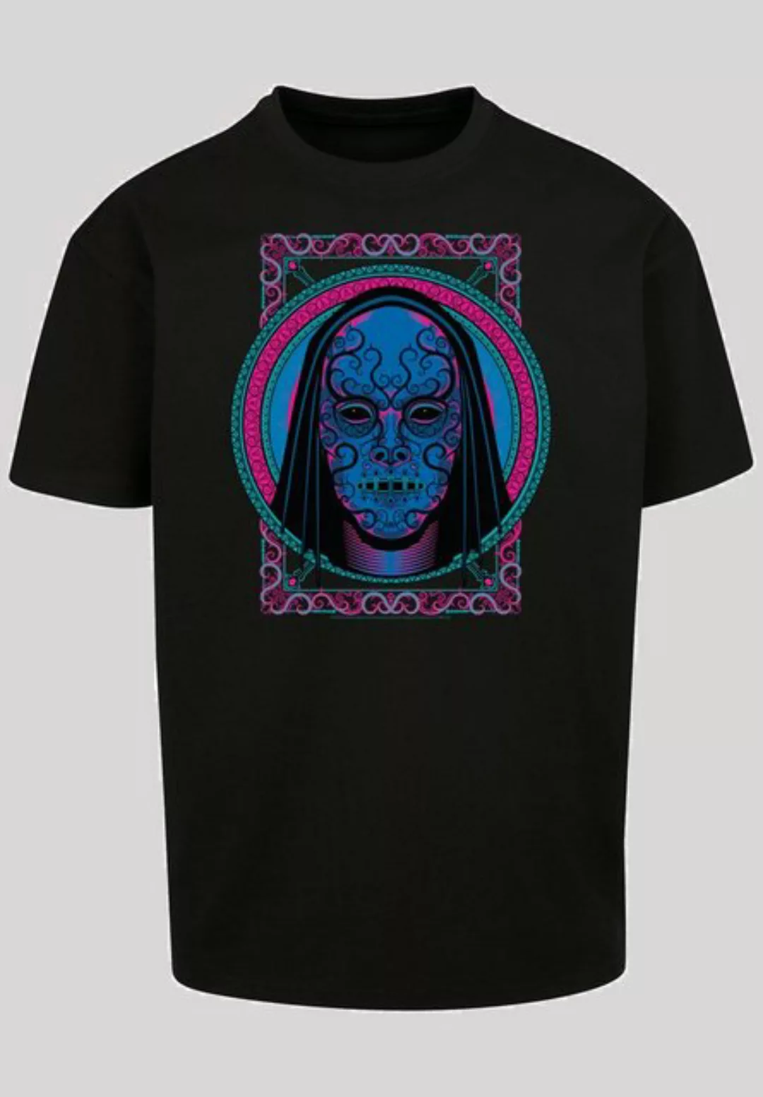 F4NT4STIC T-Shirt "Harry Potter Neon Death Eater Mask", Print günstig online kaufen