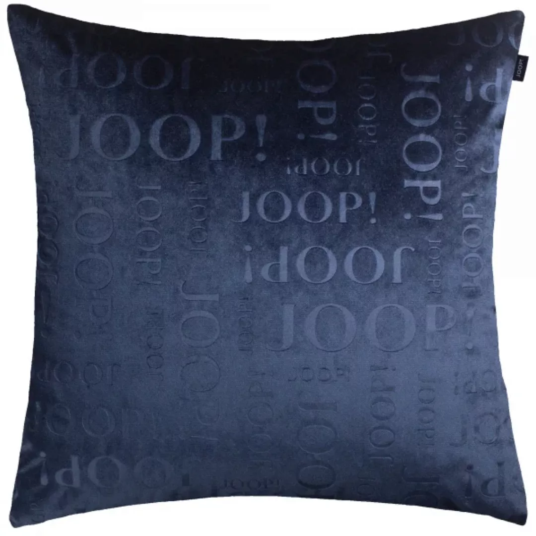 JOOP! Kissenhülle Match - Größe: 45x45 cm - Farbe: Marine - 080 günstig online kaufen