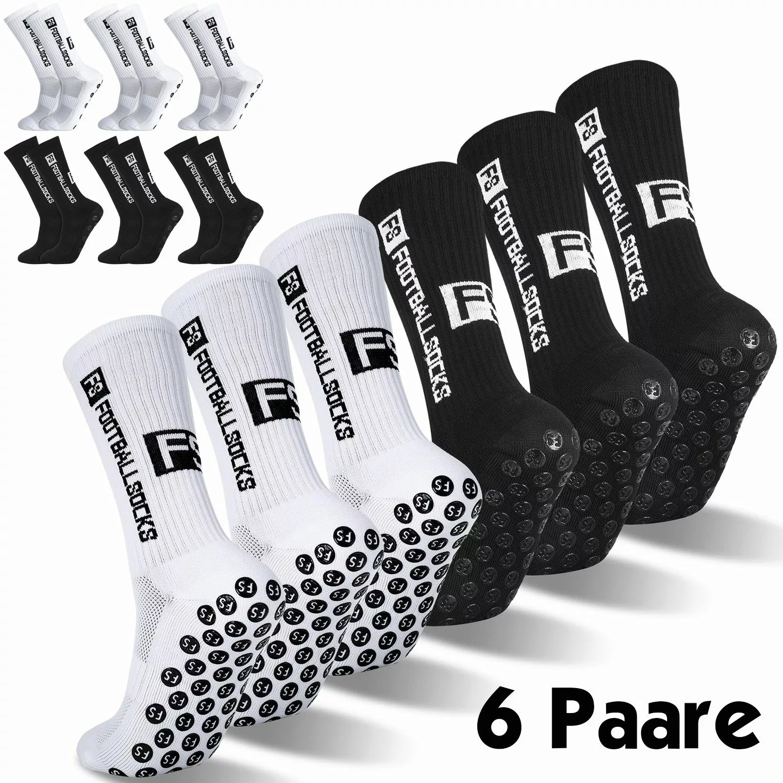 ZEUOPQ Sportsocken Sportsocken Rutschfeste Grip Fußballsocken günstig online kaufen