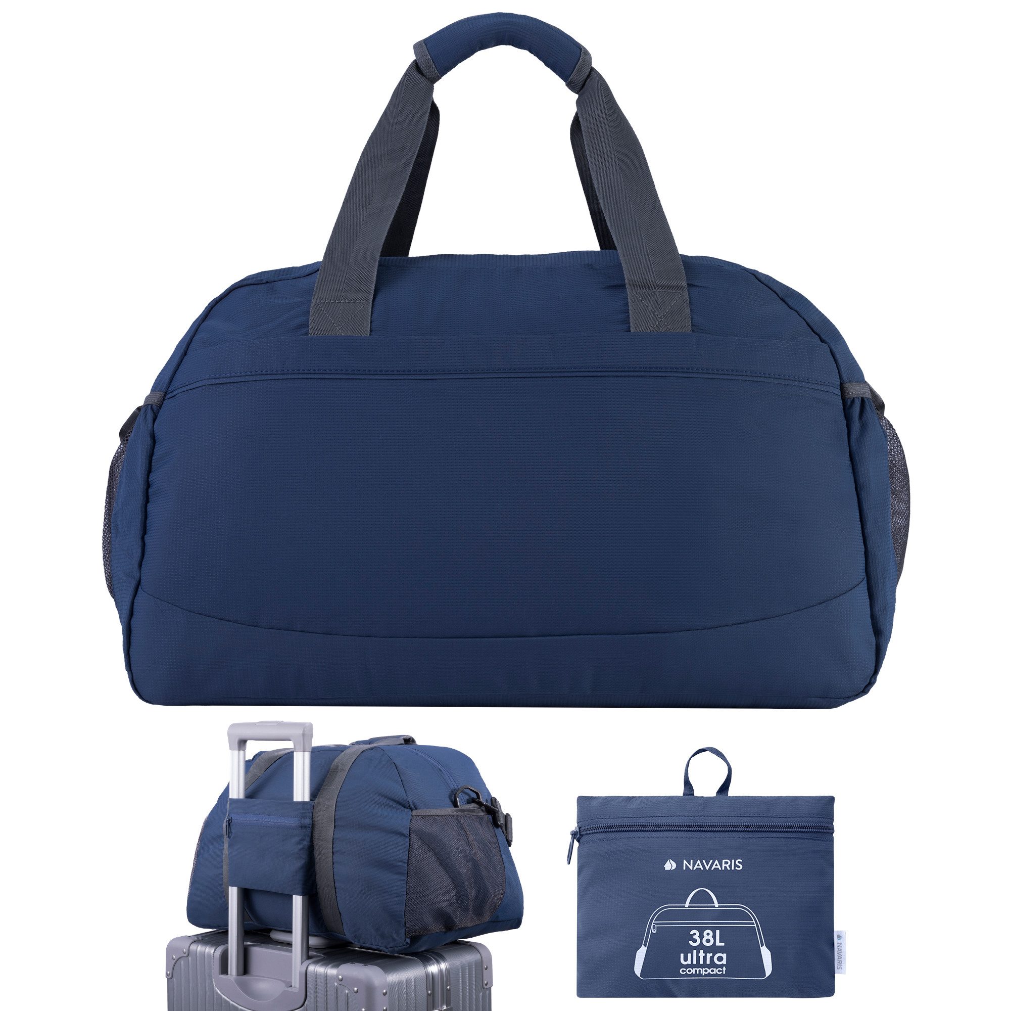 Navaris Reisetasche faltbare Reisetasche 38L - günstig online kaufen