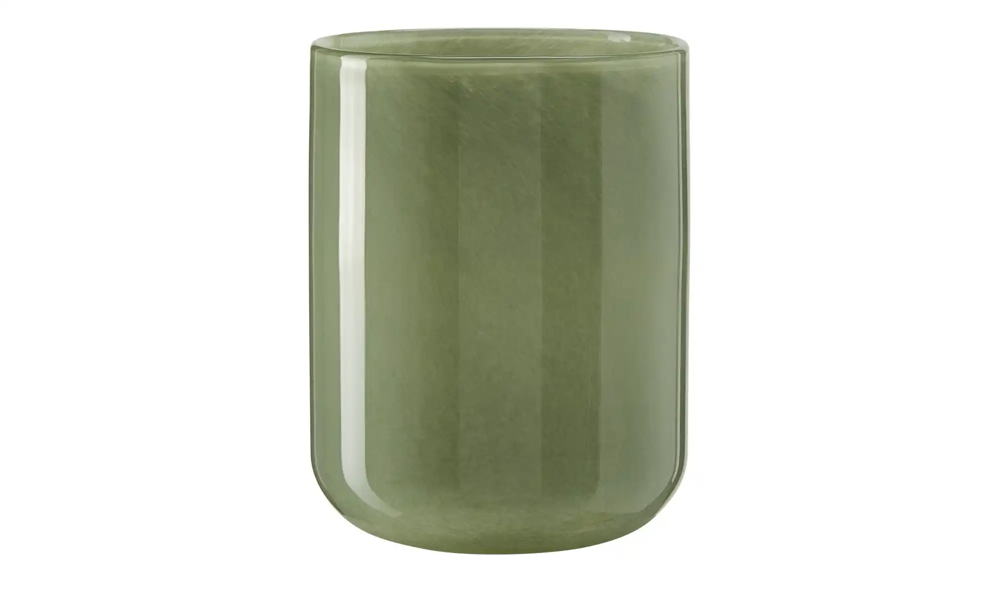 Vase ¦ grün ¦ Glas  ¦ Maße (cm): H: 23  Ø: 18 Accessoires > Vasen - Höffner günstig online kaufen