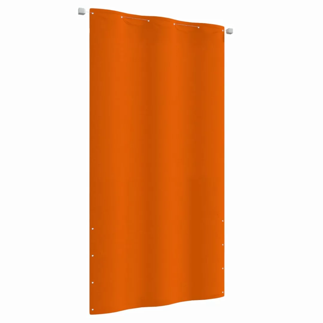Vidaxl Balkon-sichtschutz Orange 120x240 Cm Oxford-gewebe günstig online kaufen