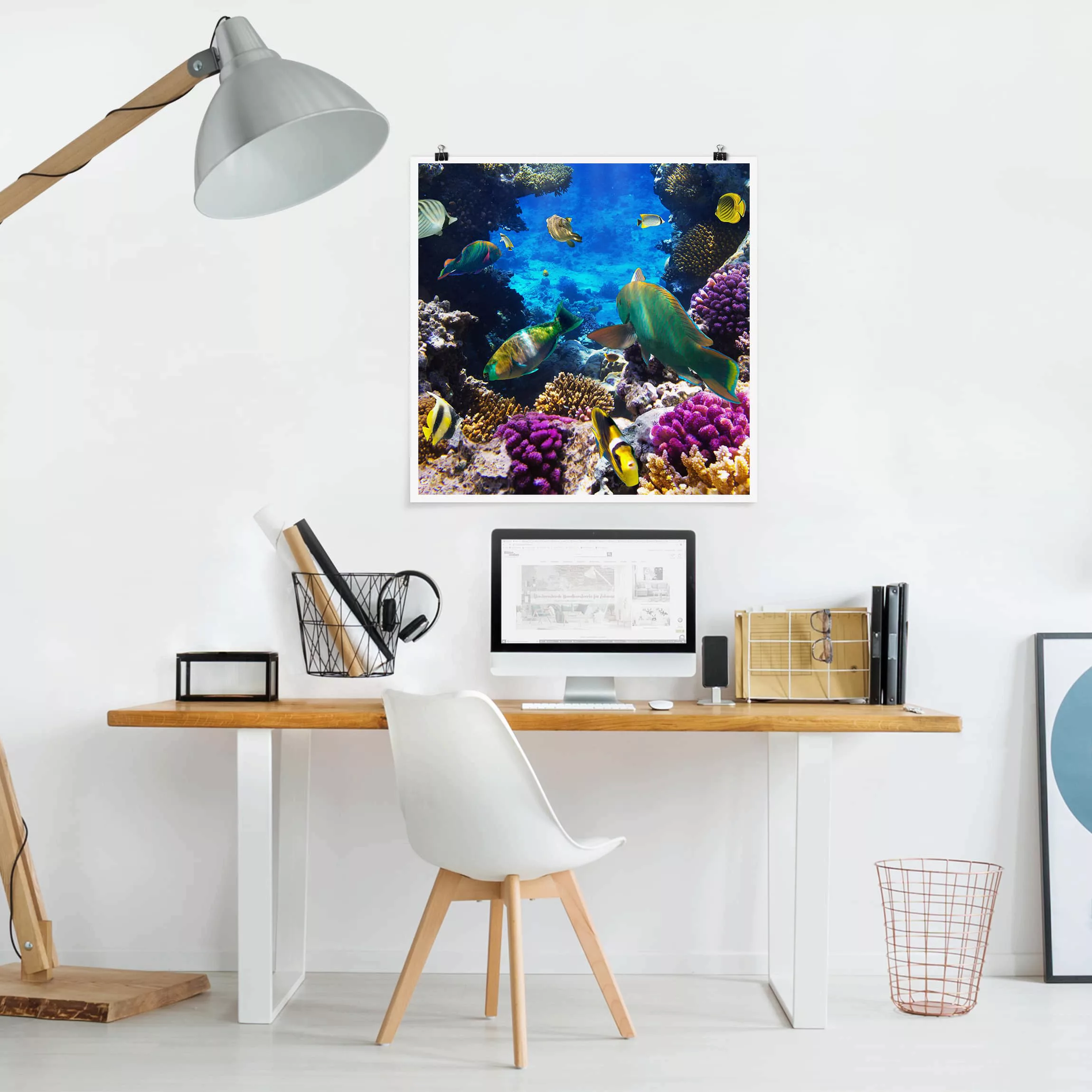 Poster - Quadrat Underwater Dreams günstig online kaufen