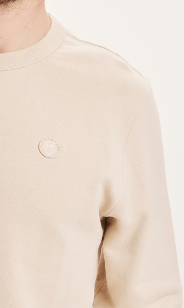 Sweatshirt - Elm Basic Badge Sweat - Aus Bio-baumwolle günstig online kaufen