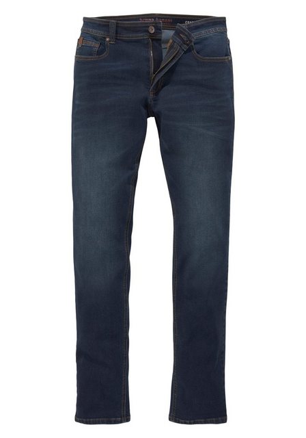 Bruno Banani Slim-fit-Jeans Grady schmale Beinform, niedrige Leibhöhe, mit günstig online kaufen