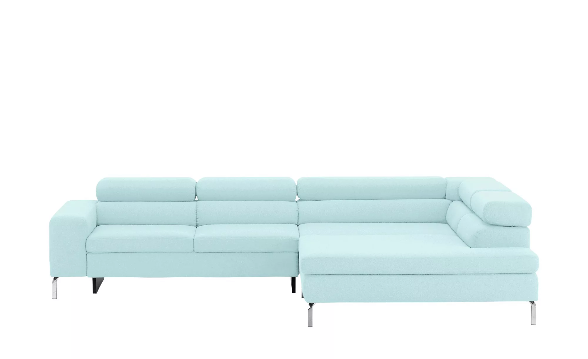 Gallery M Ecksofa  Felicia - blau - 309 cm - 72 cm - 215 cm - Polstermöbel günstig online kaufen