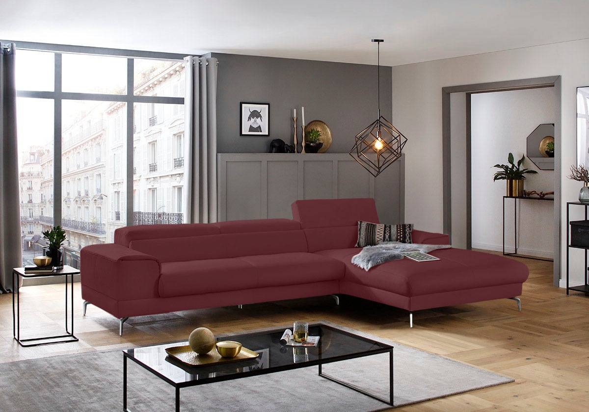 W.SCHILLIG Ecksofa "piedroo, Designsofa mit tollem Sitzkomfort, elegant und günstig online kaufen