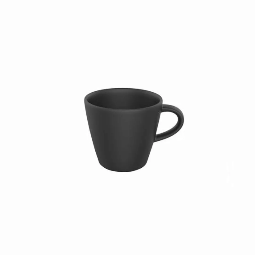 Villeroy & Boch Manufacture Rock Espressotasse schwarz 60 ml Kaffeebecher günstig online kaufen