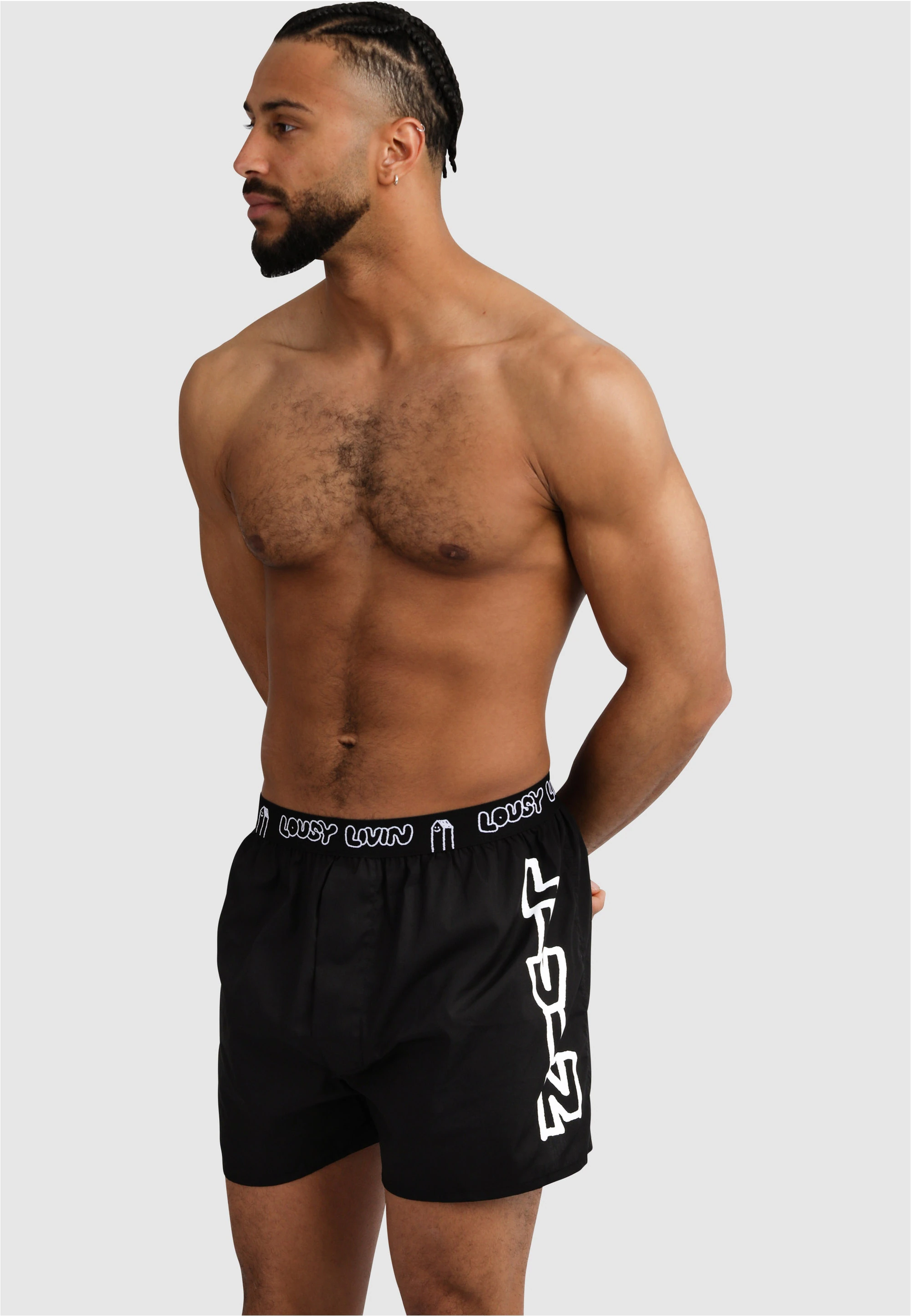 Lousy Livin Boxershorts "Lou", 2er-Pack mit lockerem Schnitt günstig online kaufen