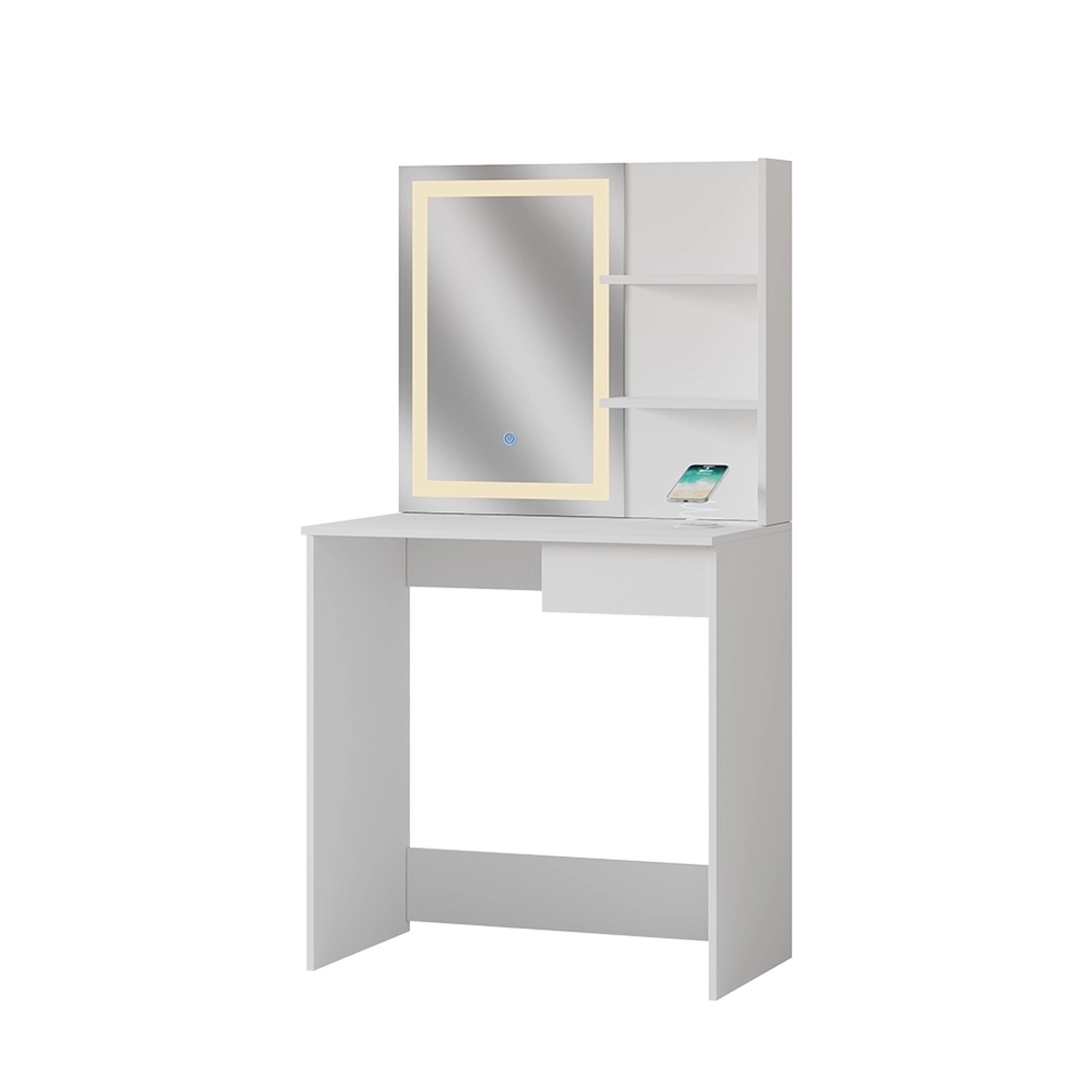 Vicco Schminktisch Dekos, Weiß, 75 cm günstig online kaufen