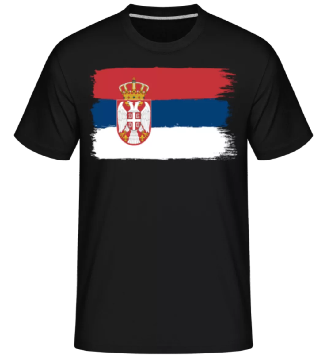 Länder Flagge Serbien · Shirtinator Männer T-Shirt günstig online kaufen