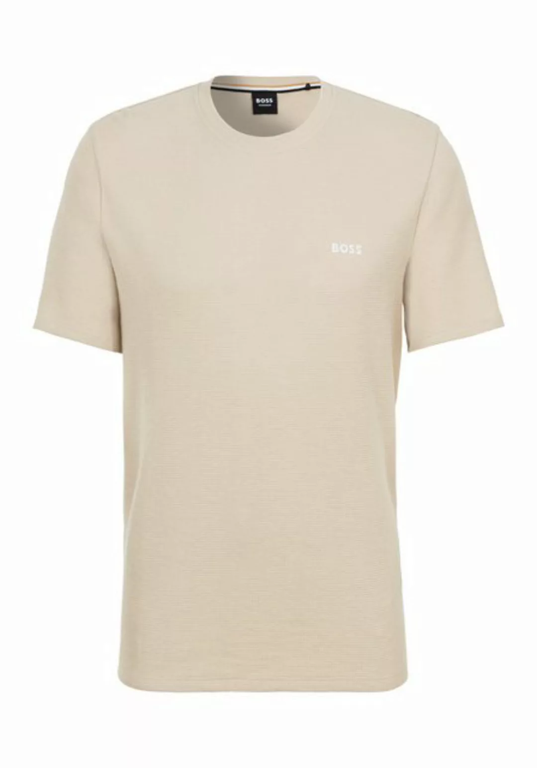 BOSS T-Shirt Waffle T-Shirt 10242355 01 mit Waffelmuster günstig online kaufen