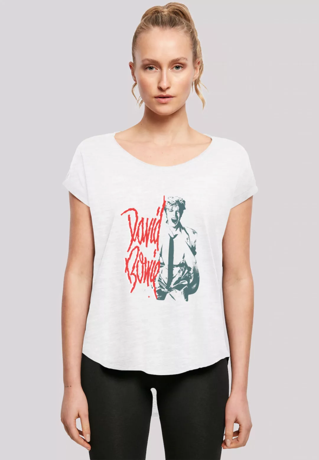 F4NT4STIC T-Shirt "David Bowie Mono Shout", Print günstig online kaufen