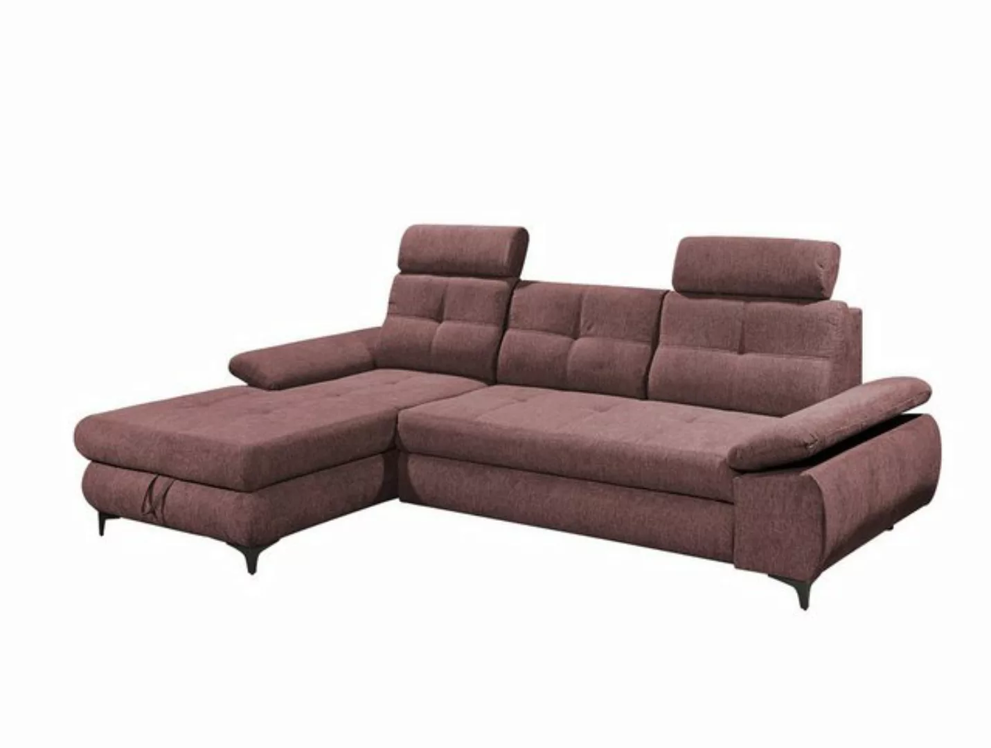 ED EXCITING DESIGN Ecksofa "Altona L-Form", (2 St.), Frei stellbar, Bettfun günstig online kaufen