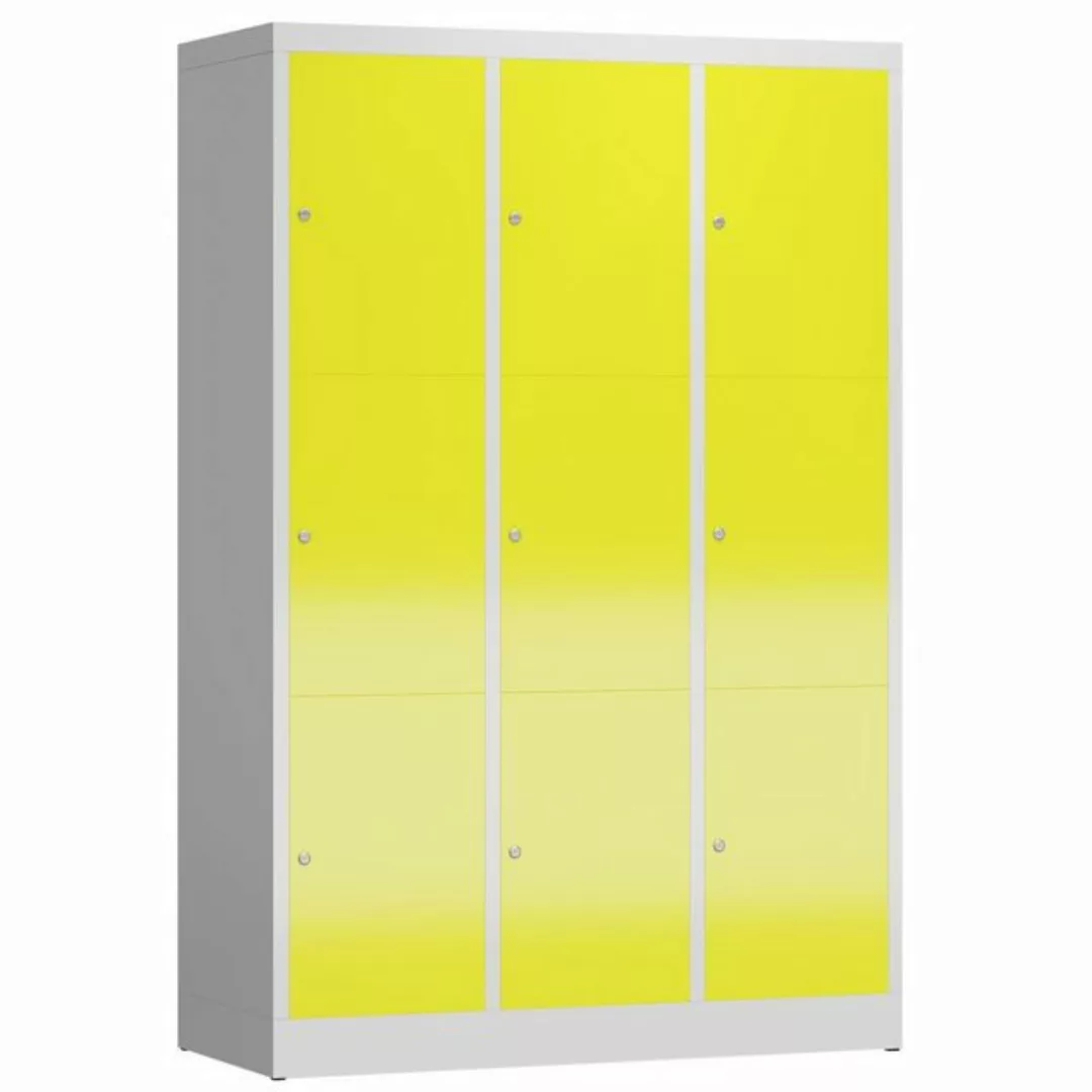 Steelboxx Fächerschrank Schließfachschrank 9 Fächer Spindschrank (1-St) kom günstig online kaufen