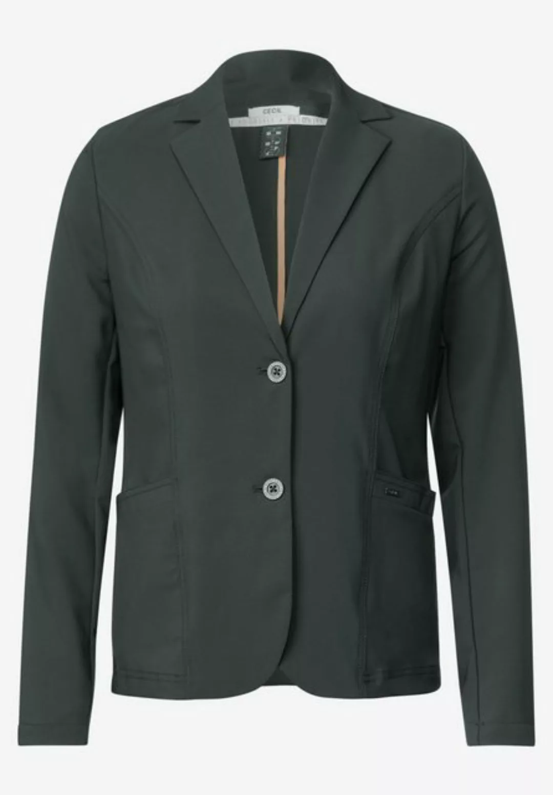 Cecil Strickpullover Blazer Travel Solid günstig online kaufen