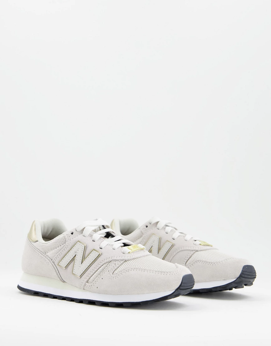 New Balance – 373 – Sneaker in Hellbeige und Gold-Neutral günstig online kaufen