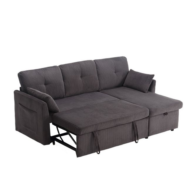 REDOM Sofa L-förmiges modulares Sofa, Modulares Ecksofa, mit umkehrbarer Ch günstig online kaufen