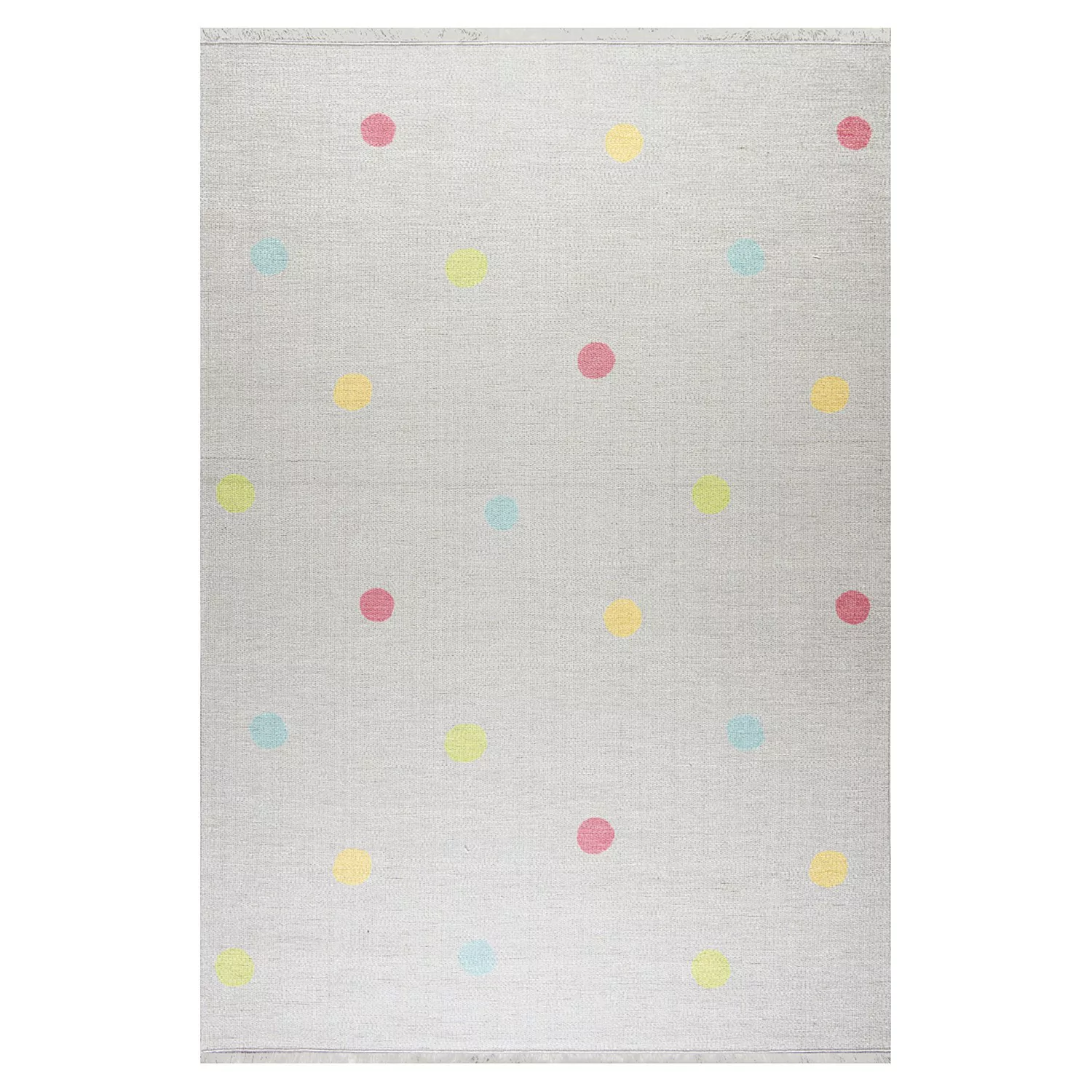 home24 Happy Rugs Kinderteppich Dots Sahara Gepunktet Kunstfaser 100x160 cm günstig online kaufen