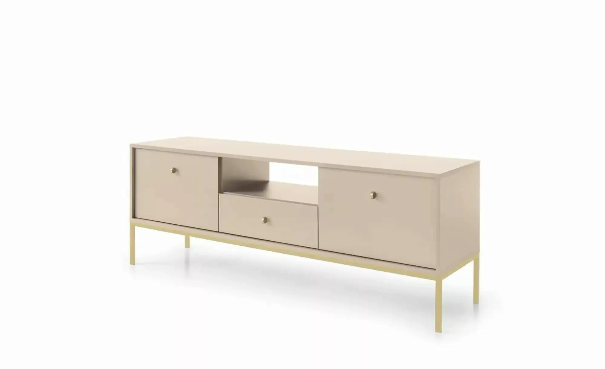 Lowboard  Molly ¦ beige ¦ Maße (cm): B: 153,4 H: 56,2 Kommoden & Sideboards günstig online kaufen