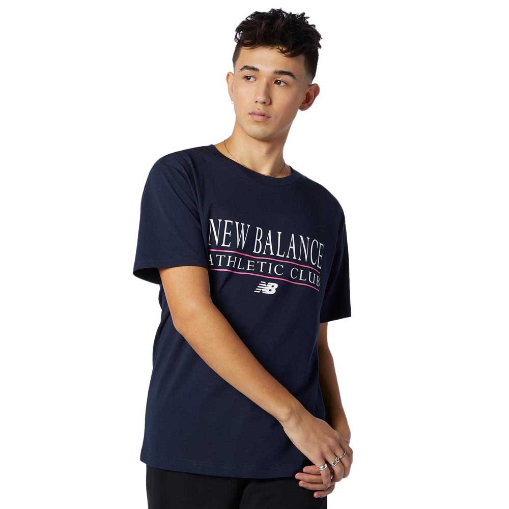 New Balance Essentials Athletic Club Kurzärmeliges T-shirt XL Eclipse günstig online kaufen