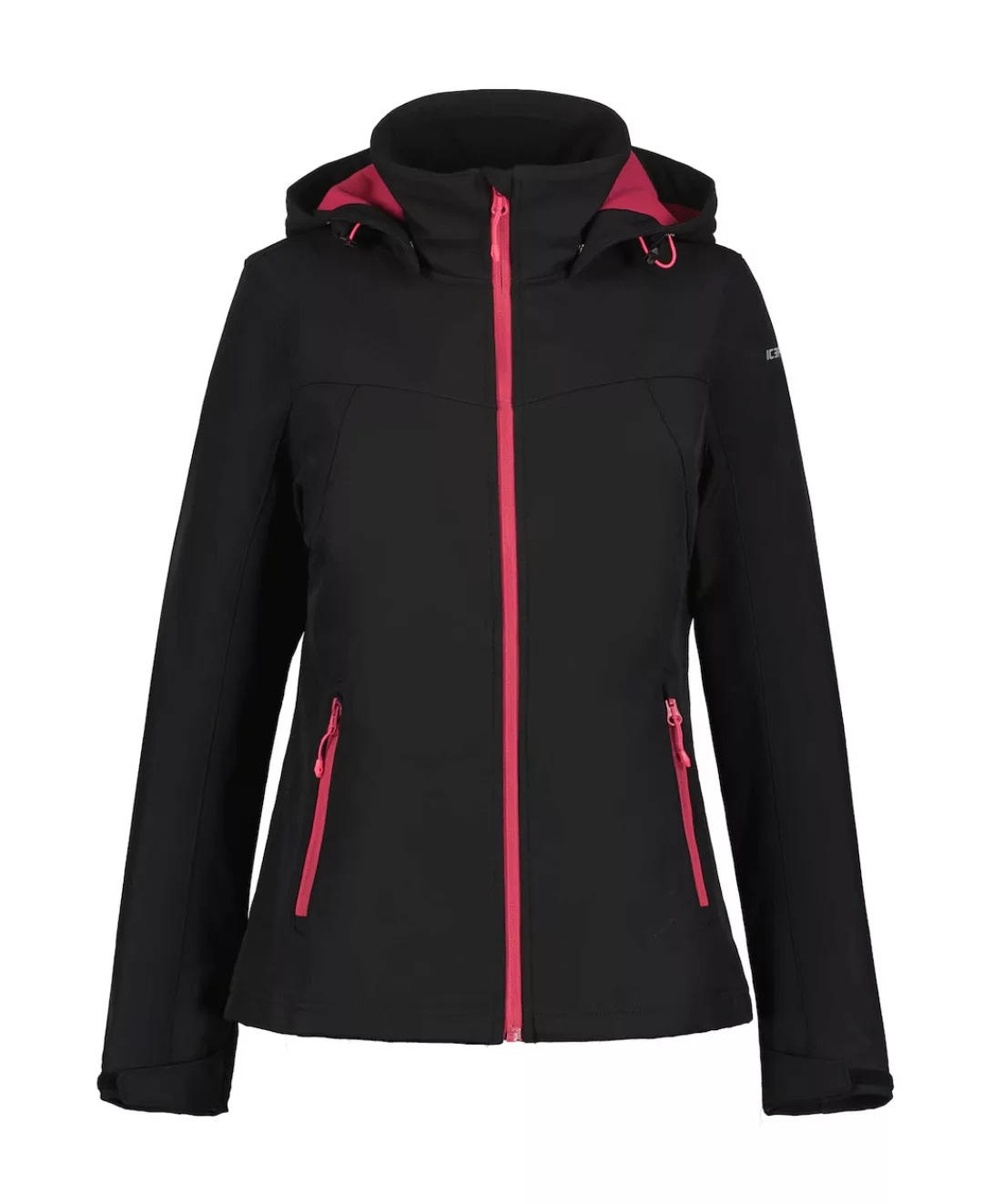 Icepeak Softshelljacke "D SOFTSHELLJACKE BRENHAM", mit Kapuze, mit hohem St günstig online kaufen