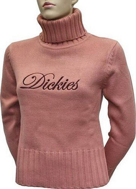 Dickies Rollkragenpullover in Rose günstig online kaufen