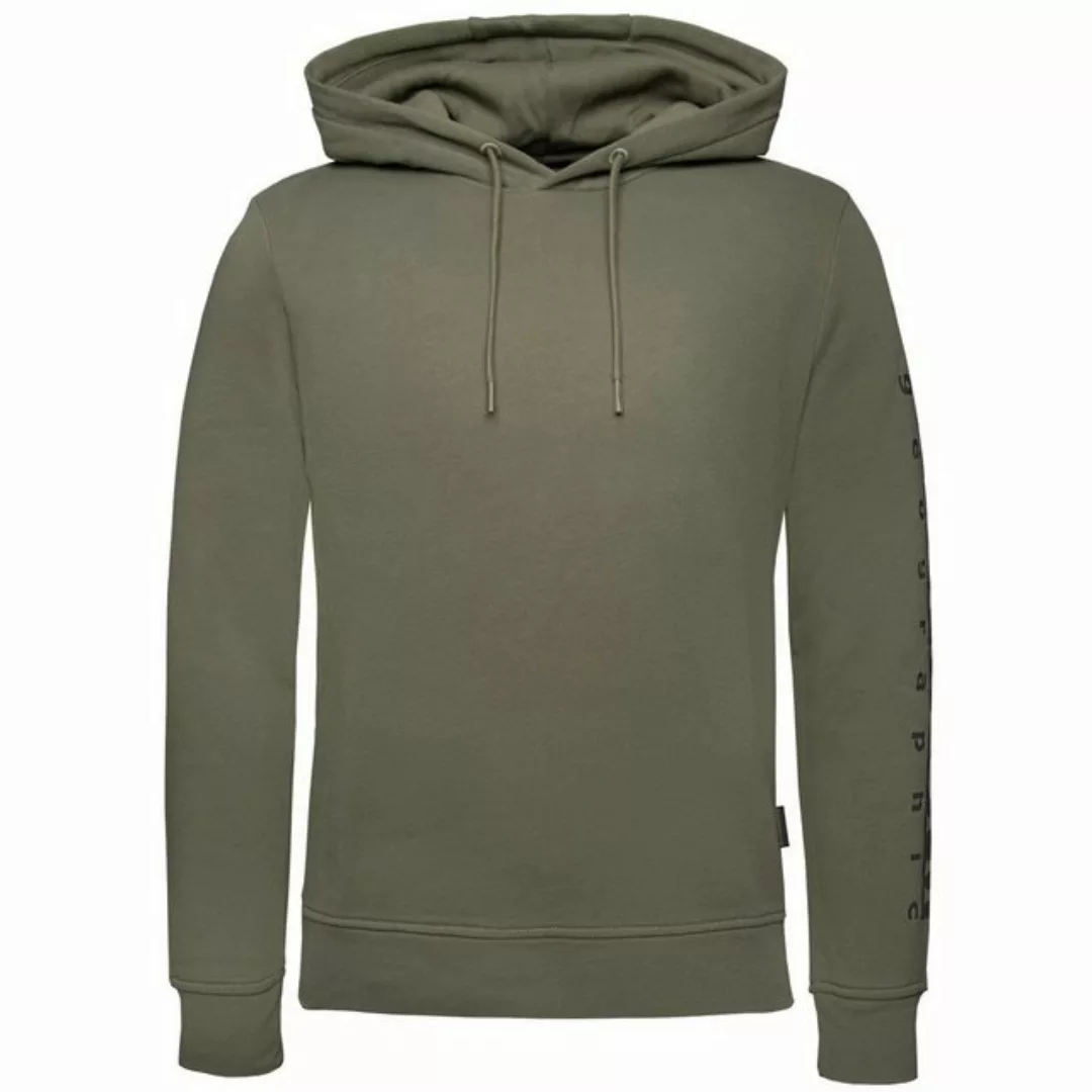 Napapijri Sweatshirt Grüner Herren Kapuzenpullover mit Logo und günstig online kaufen