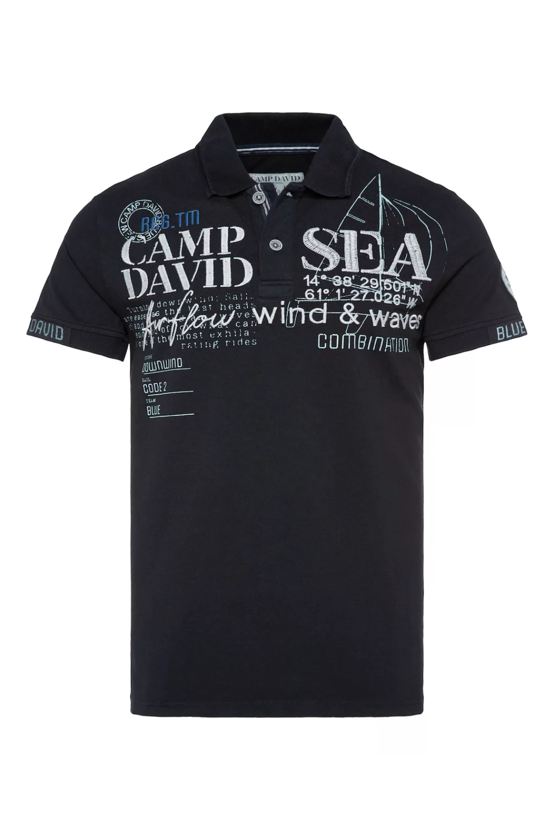 CAMP DAVID Poloshirt, aus Baumwolle günstig online kaufen