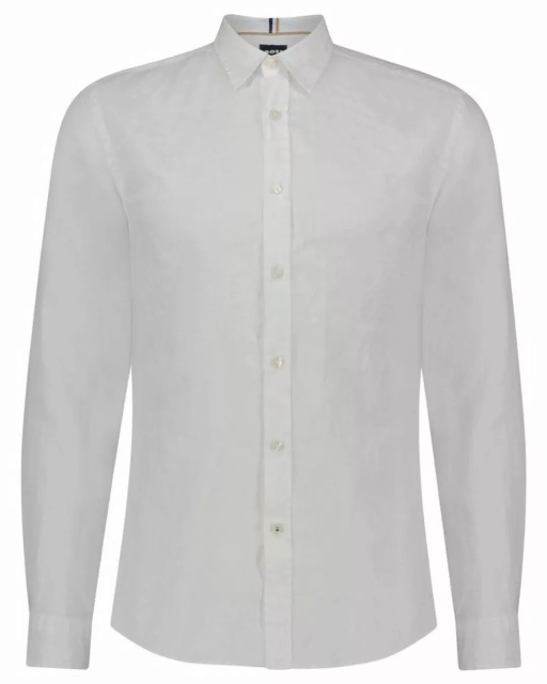 BOSS Langarmhemd Herren Hemd ROAN KENT Slim Fit (1-tlg) günstig online kaufen