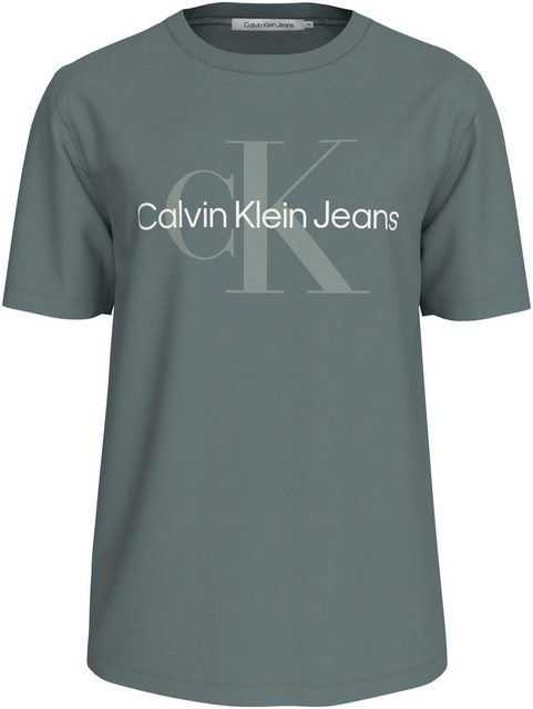 Calvin Klein Jeans T-Shirt SEASONAL MONOLOGO TEE mit großem Logodruck günstig online kaufen