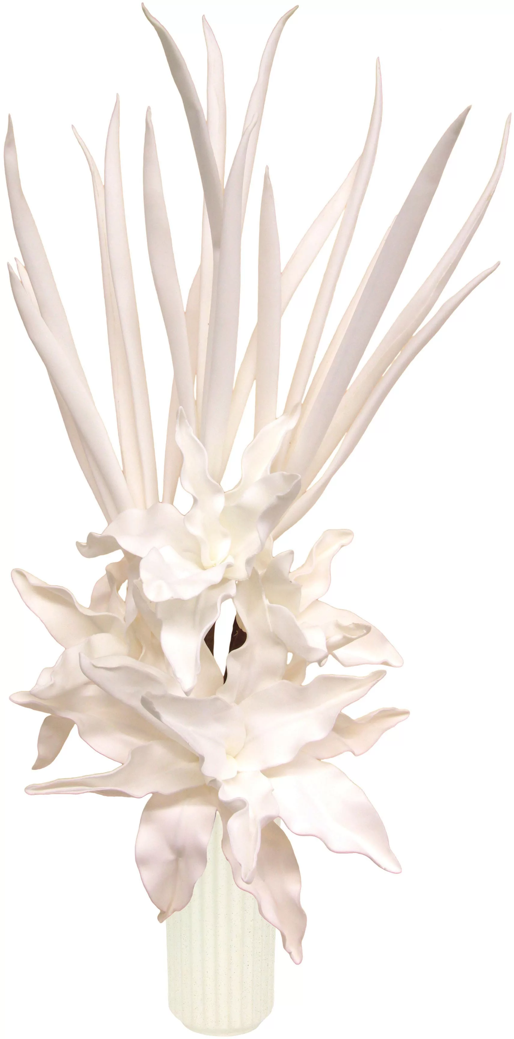 I.GE.A. Kunstblume "Soft-Blumenarrangement", Keramikvase günstig online kaufen