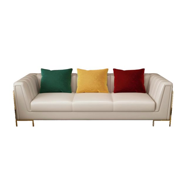 JVmoebel Sofa Ledersofa Sofagarnitur 3+2 Sitzer Set Garnitur Polstersofa, M günstig online kaufen