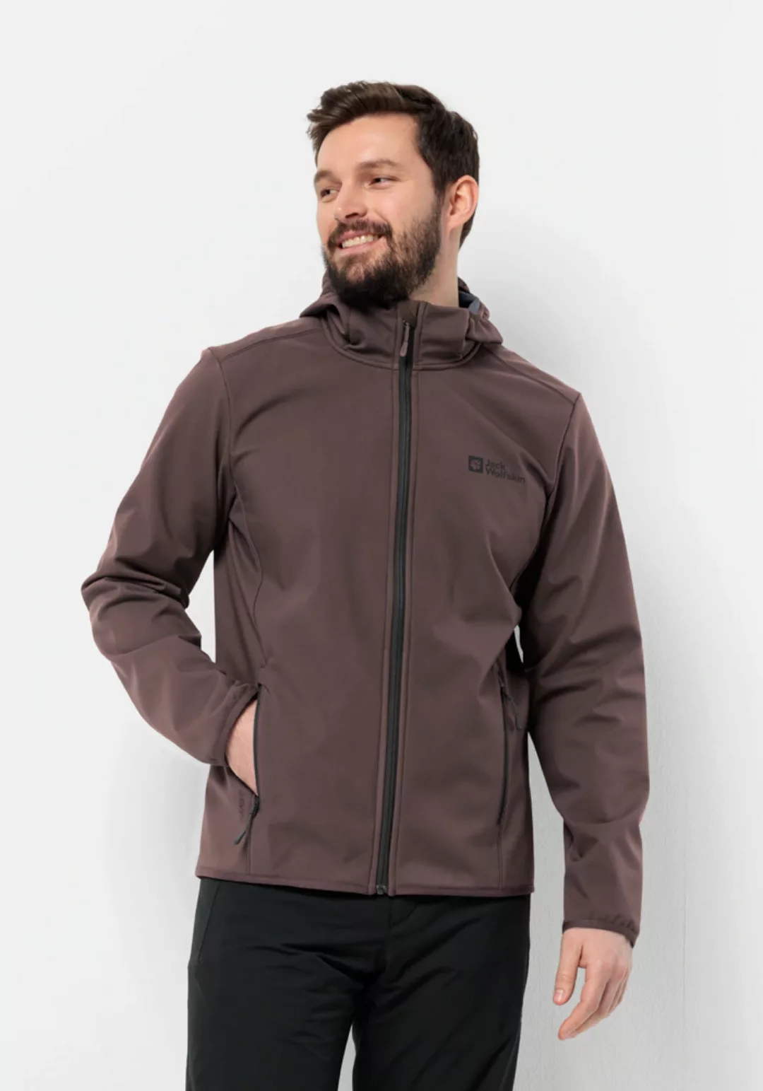 Jack Wolfskin Softshelljacke "BORNBERG HOODY M", mit Kapuze günstig online kaufen